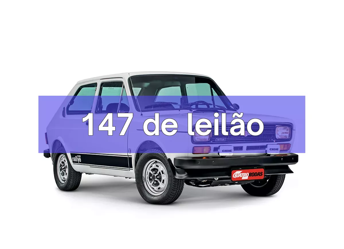147 em leilão