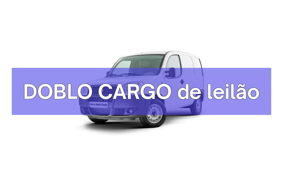 DOBLO CARGO em leilão