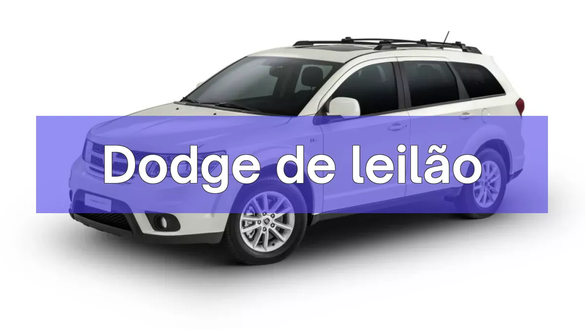 Dodge em leilão