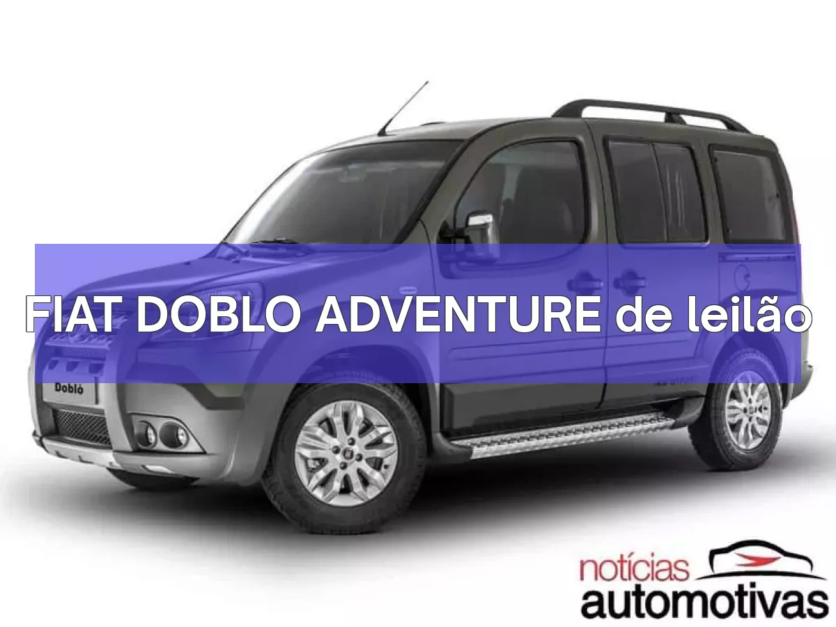 FIAT DOBLO ADVENTURE em leilão
