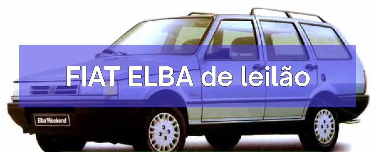FIAT ELBA em leilão