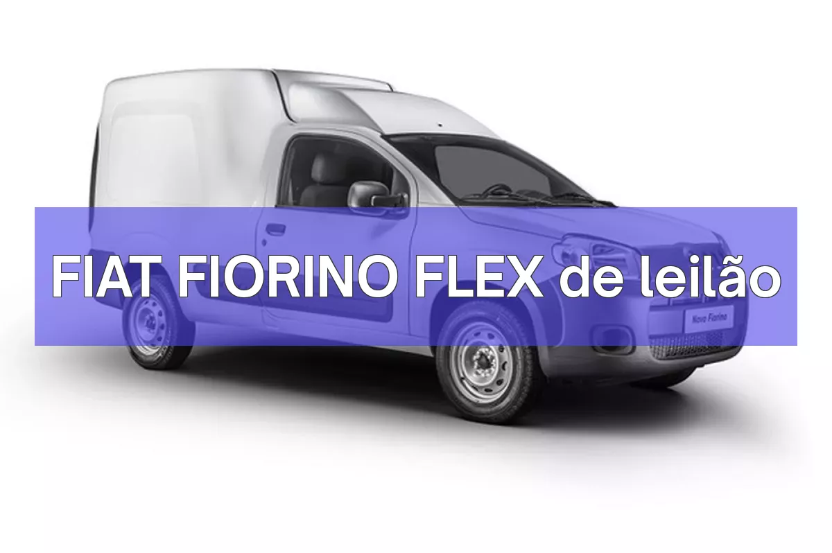 FIAT FIORINO FLEX em leilão