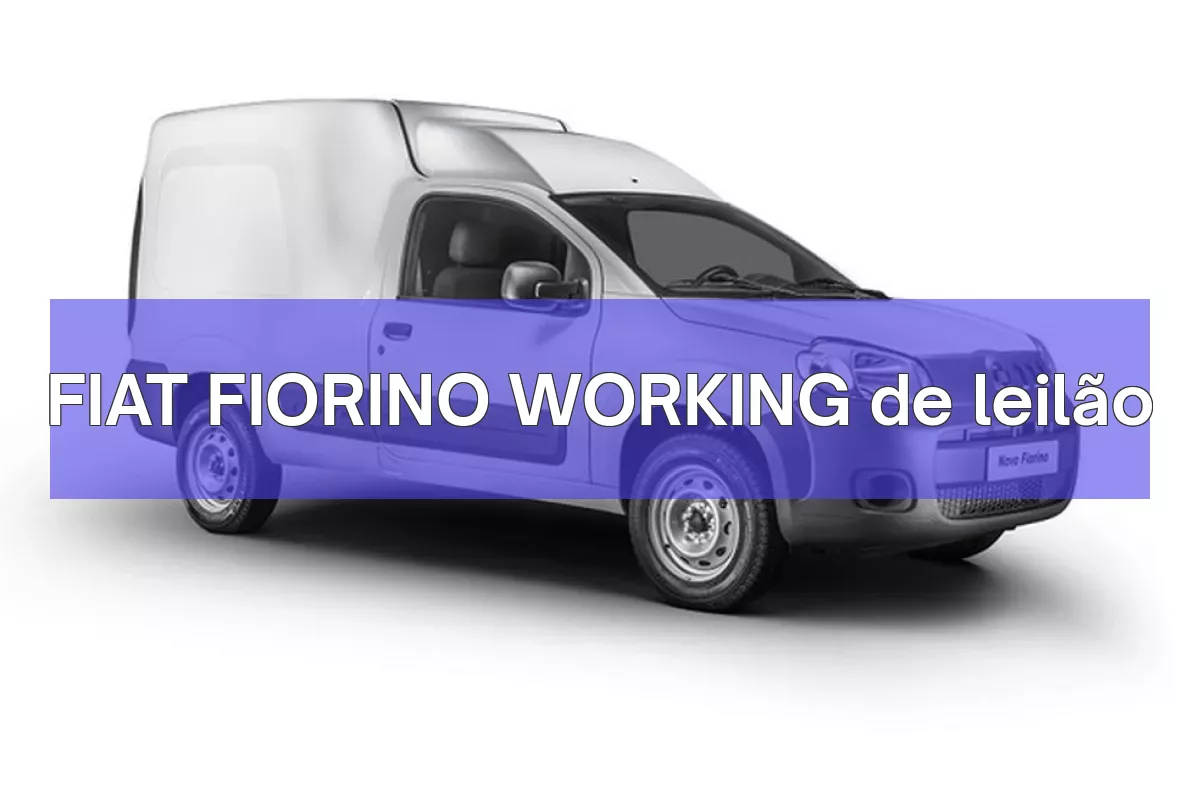 FIAT FIORINO WORKING em leilão
