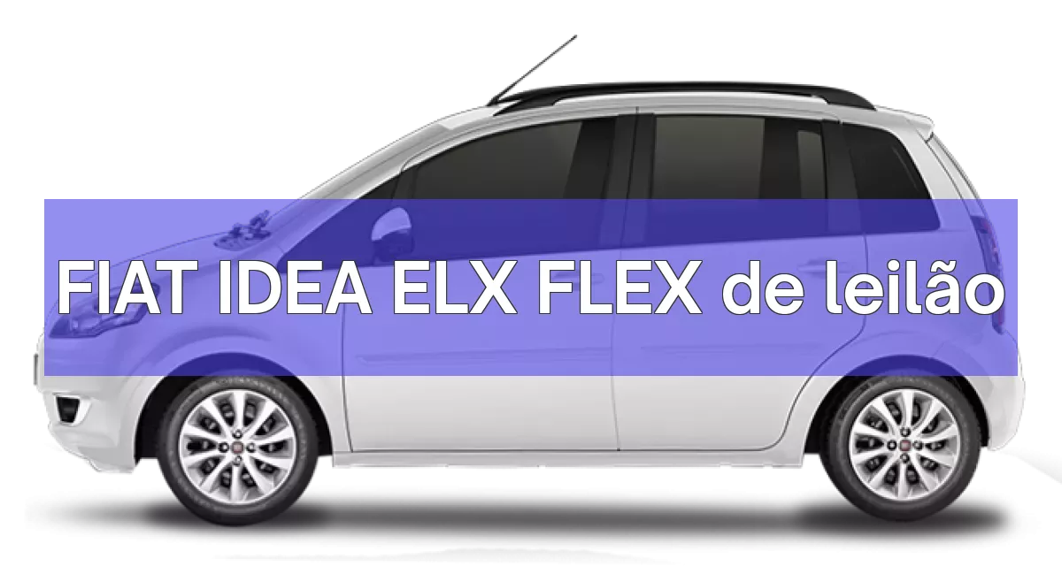 FIAT IDEA ELX FLEX em leilão