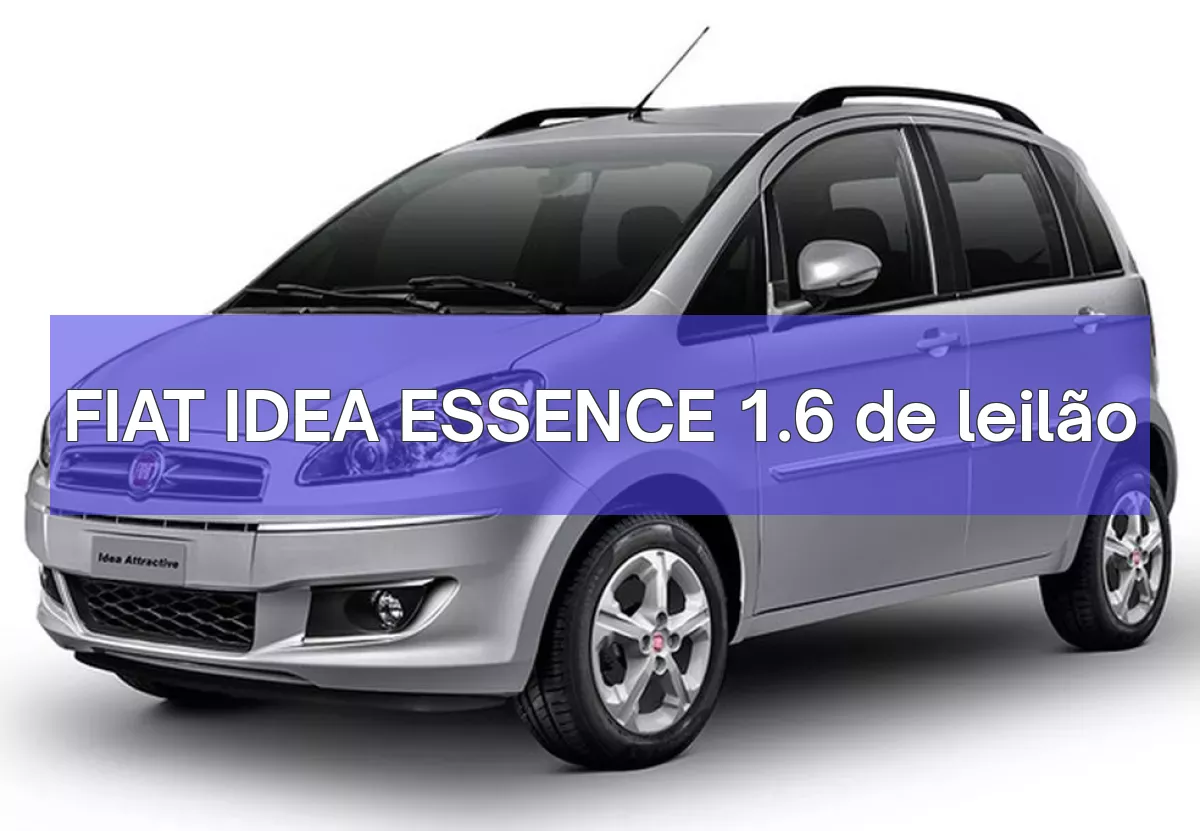 FIAT IDEA ESSENCE 1.6 em leilão