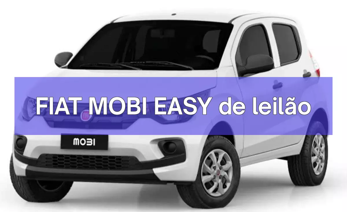 FIAT MOBI EASY em leilão