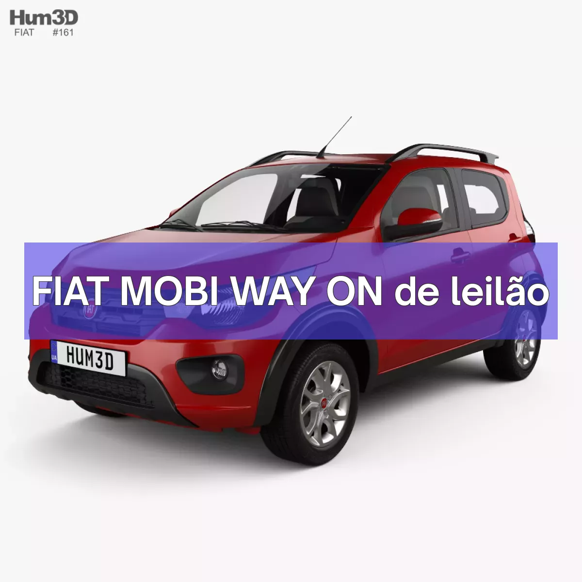 FIAT MOBI WAY ON em leilão
