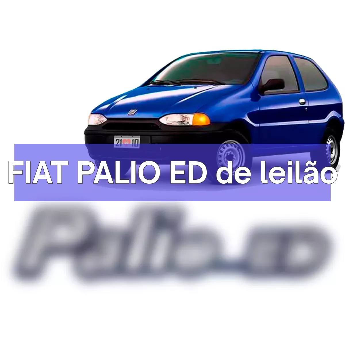 FIAT PALIO ED em leilão