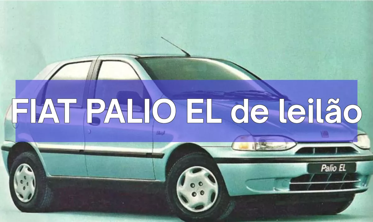 FIAT PALIO EL em leilão