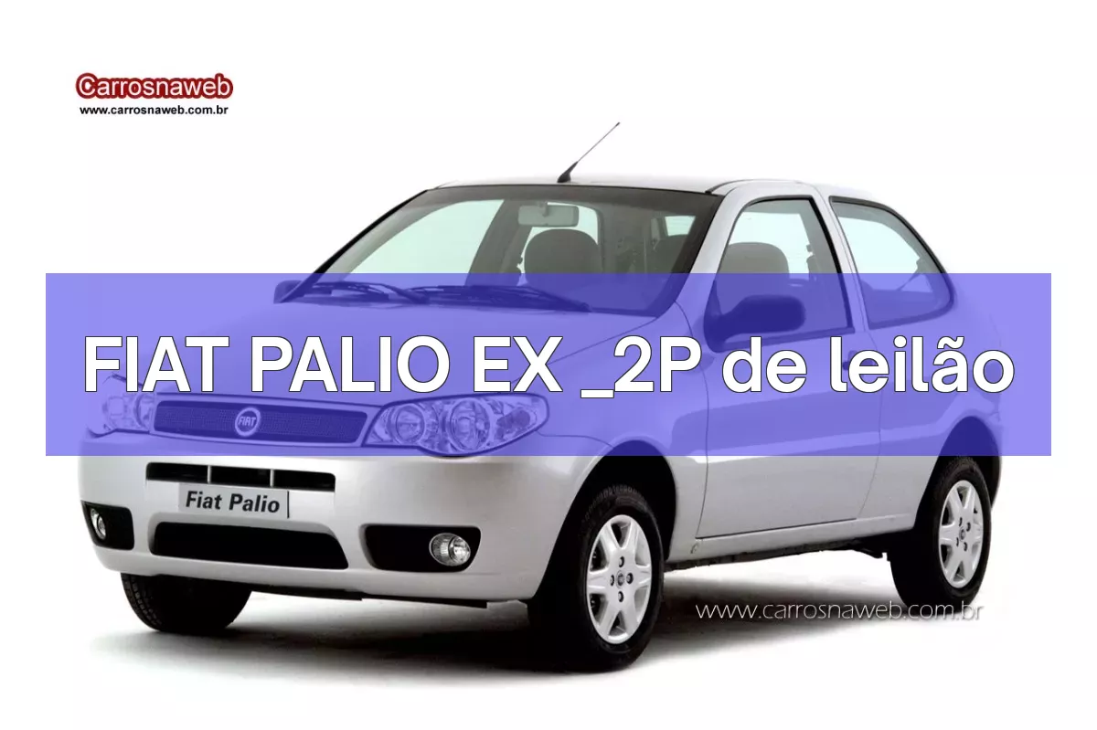 FIAT PALIO EX _2P em leilão
