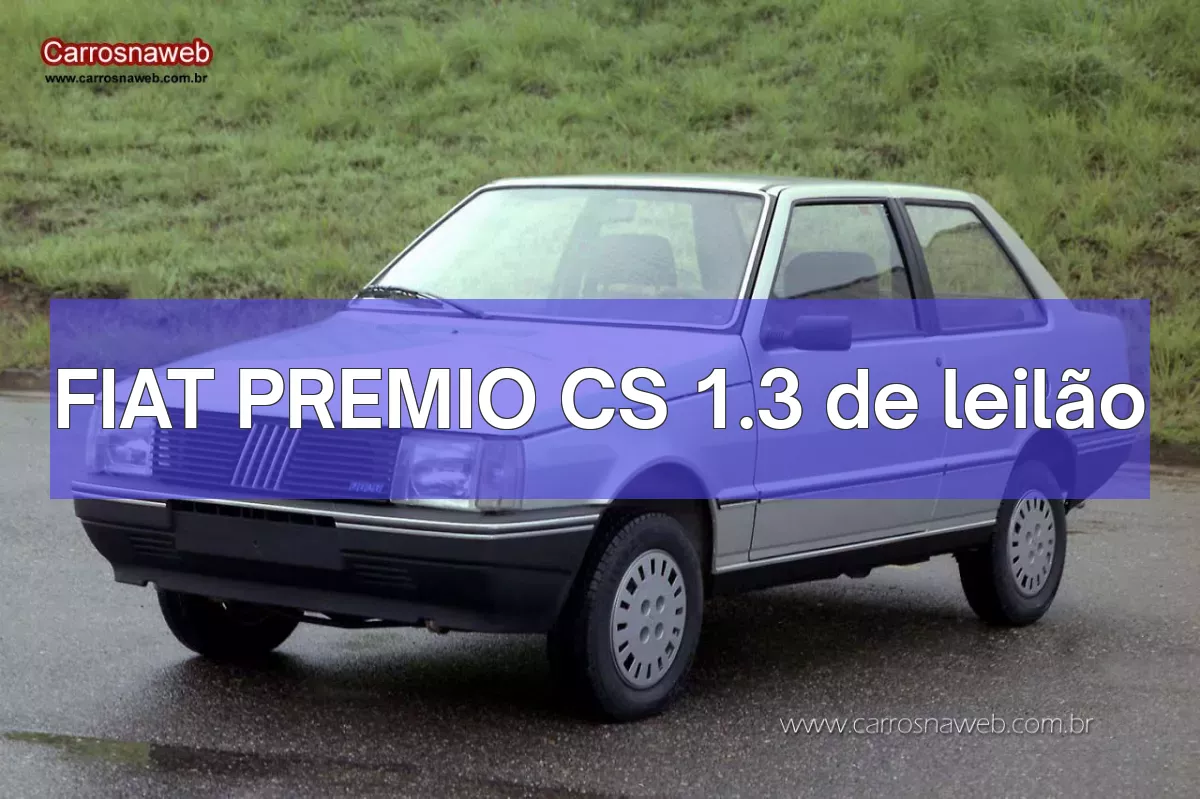 FIAT PREMIO CS 1.3 em leilão