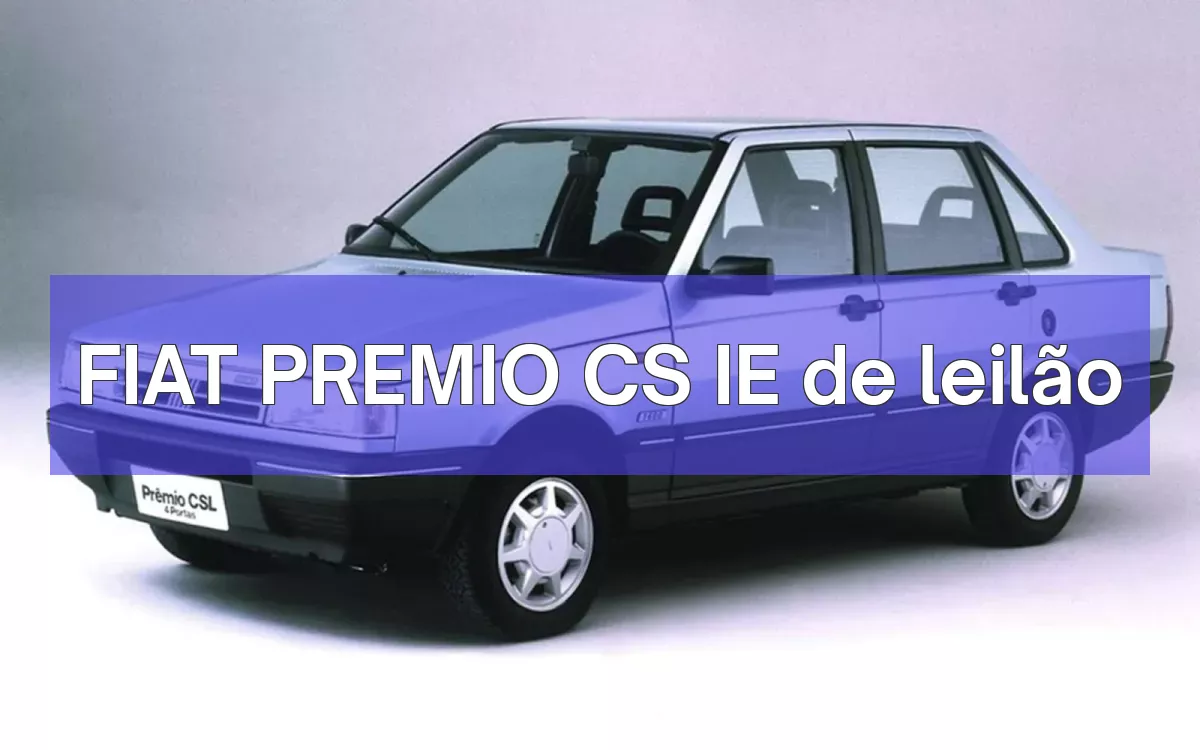 FIAT PREMIO CS IE em leilão