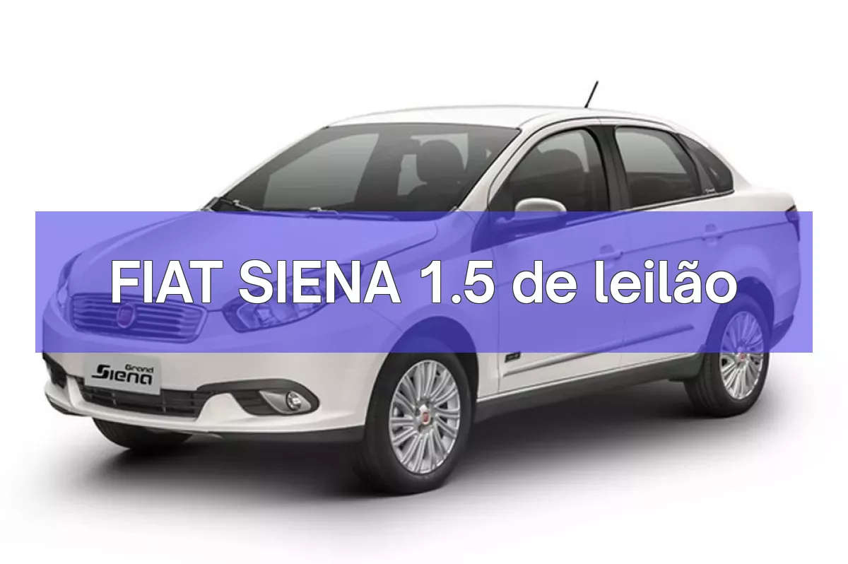 FIAT SIENA 1.5 em leilão