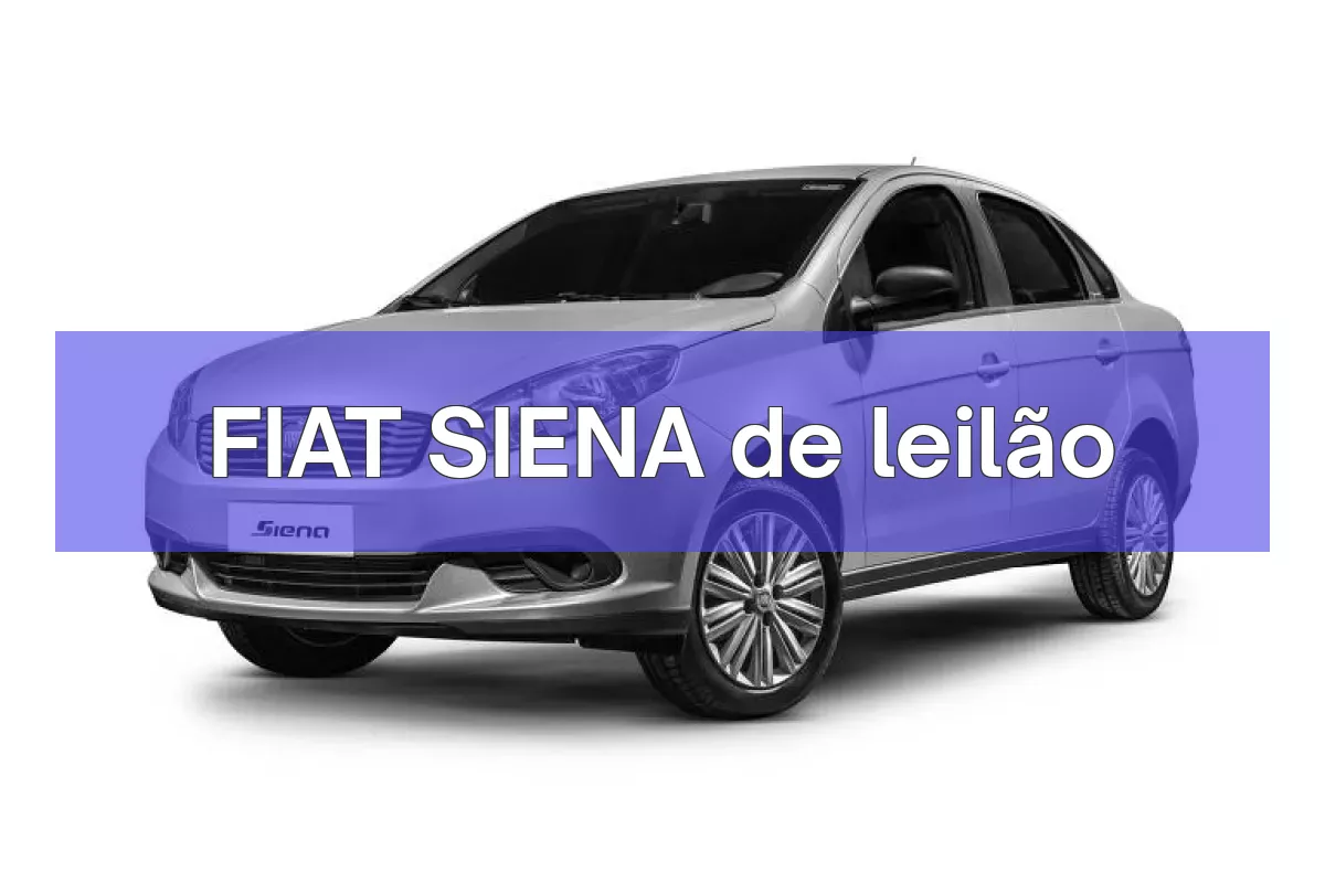 FIAT SIENA em leilão