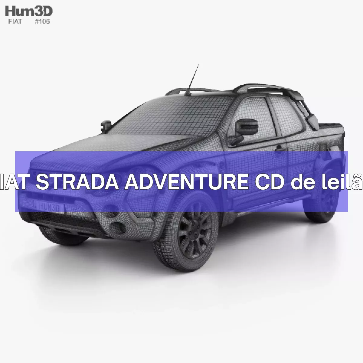 FIAT STRADA ADVENTURE CD em leilão