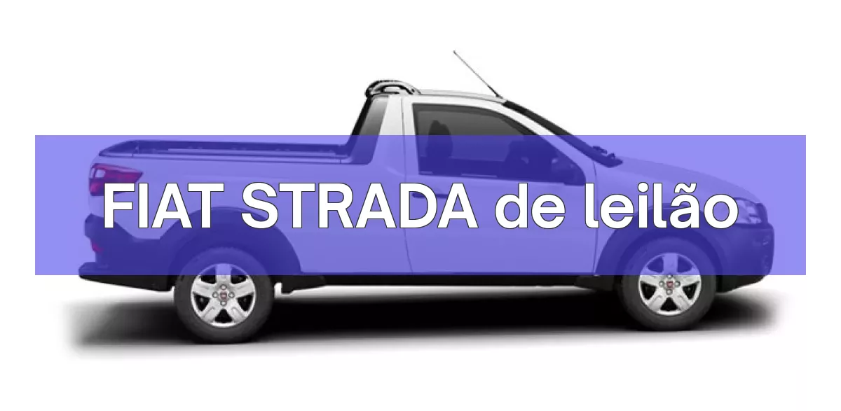 FIAT STRADA em leilão