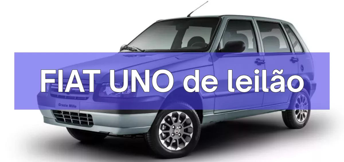 FIAT UNO em leilão