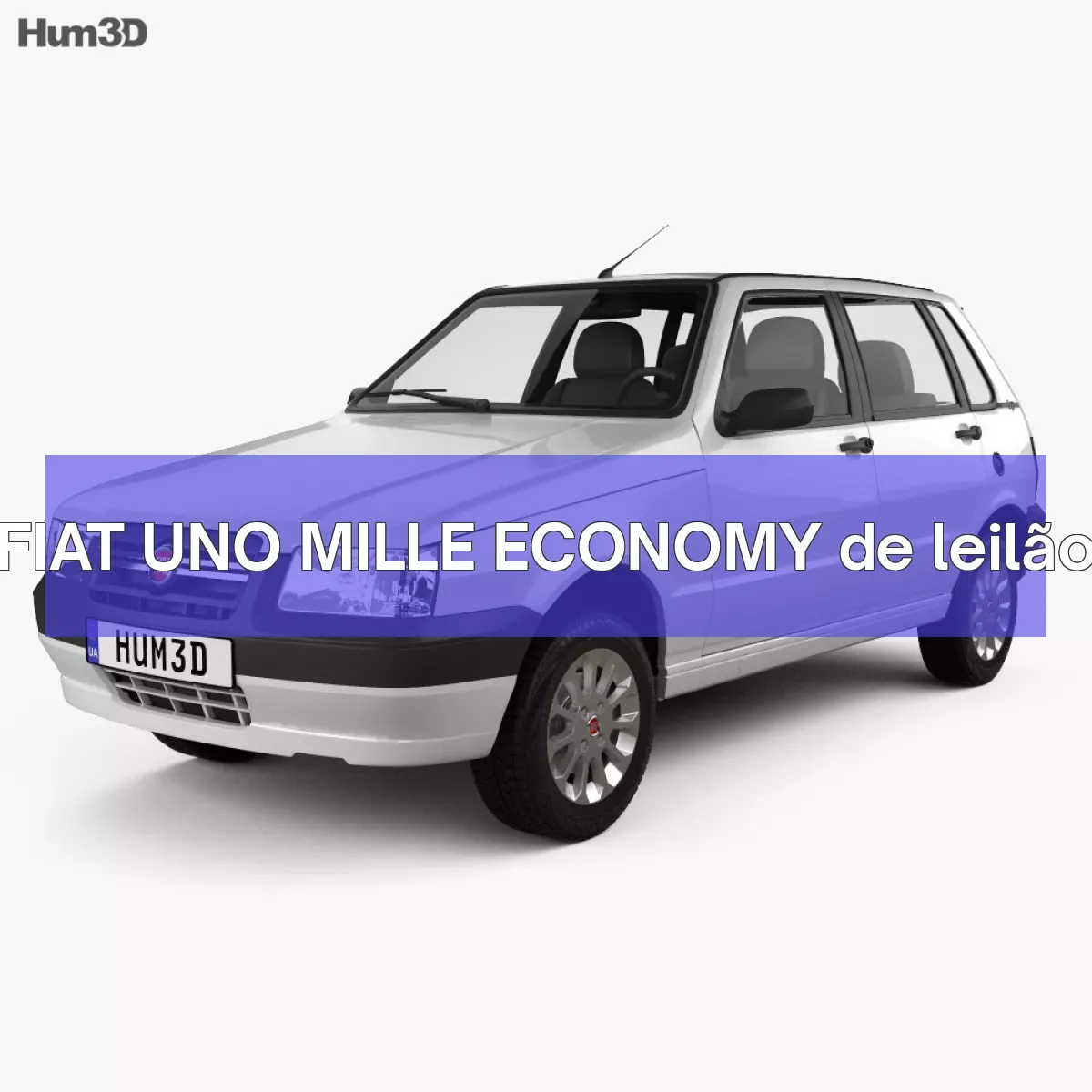 FIAT UNO MILLE ECONOMY em leilão