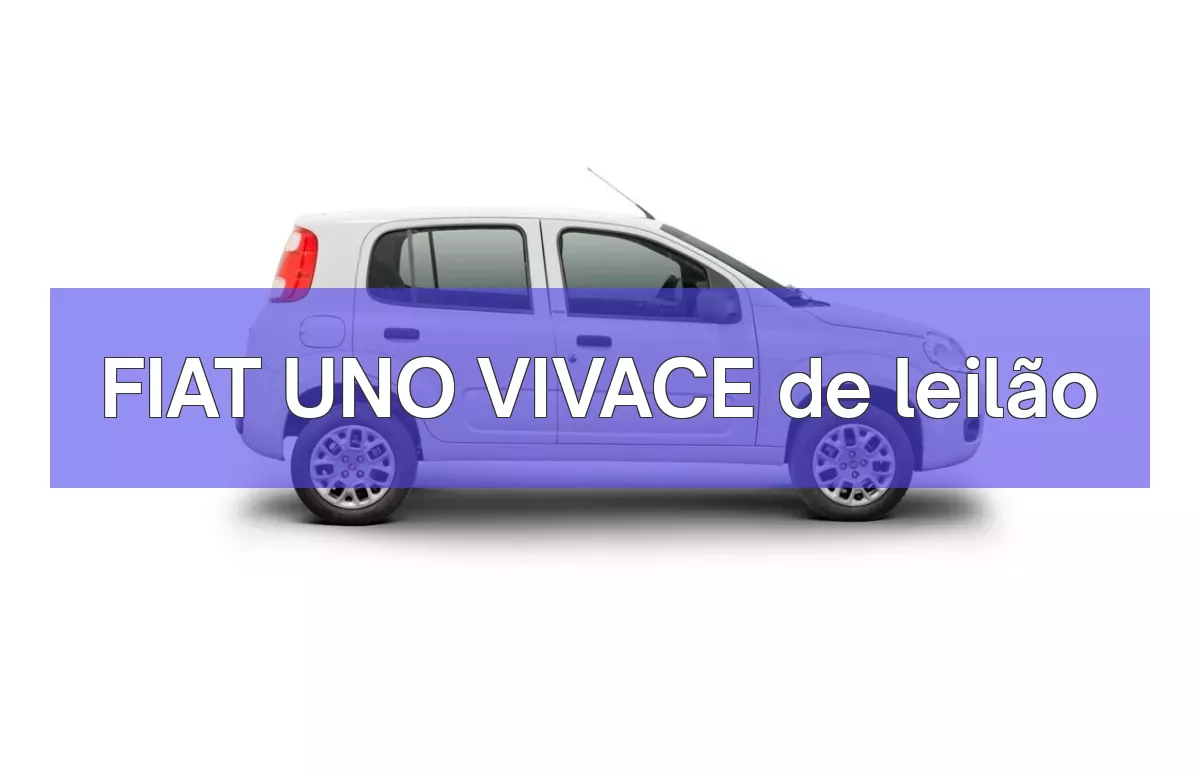 FIAT UNO VIVACE em leilão