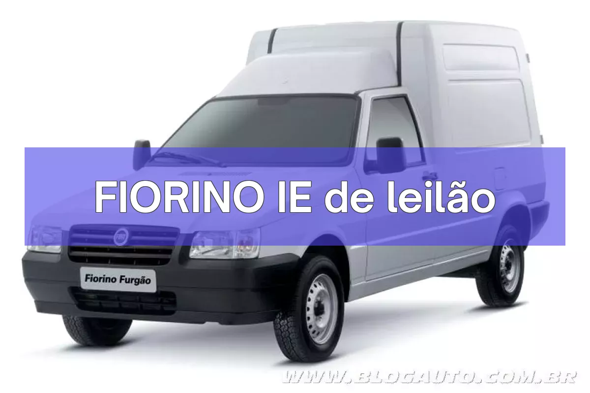 FIORINO IE em leilão
