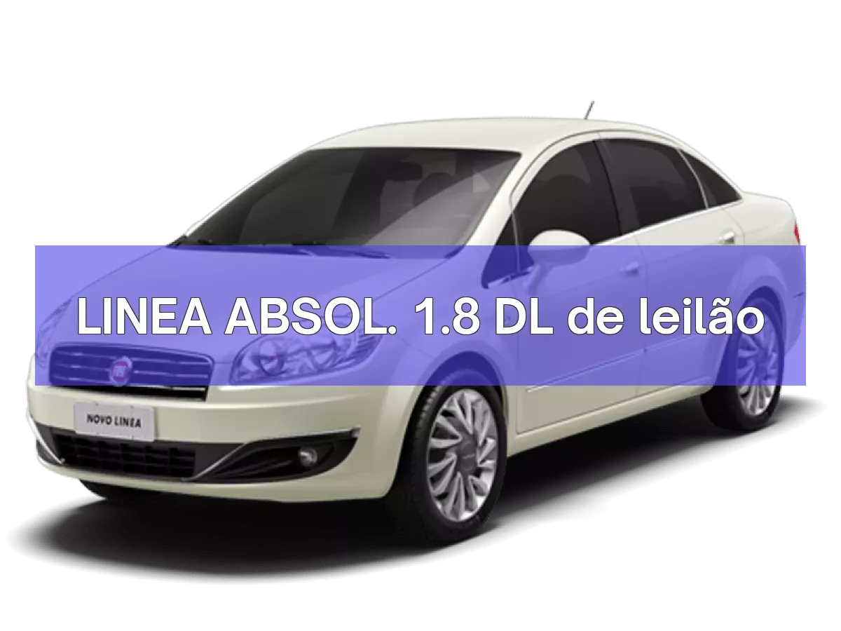 LINEA ABSOL. 1.8 DL em leilão