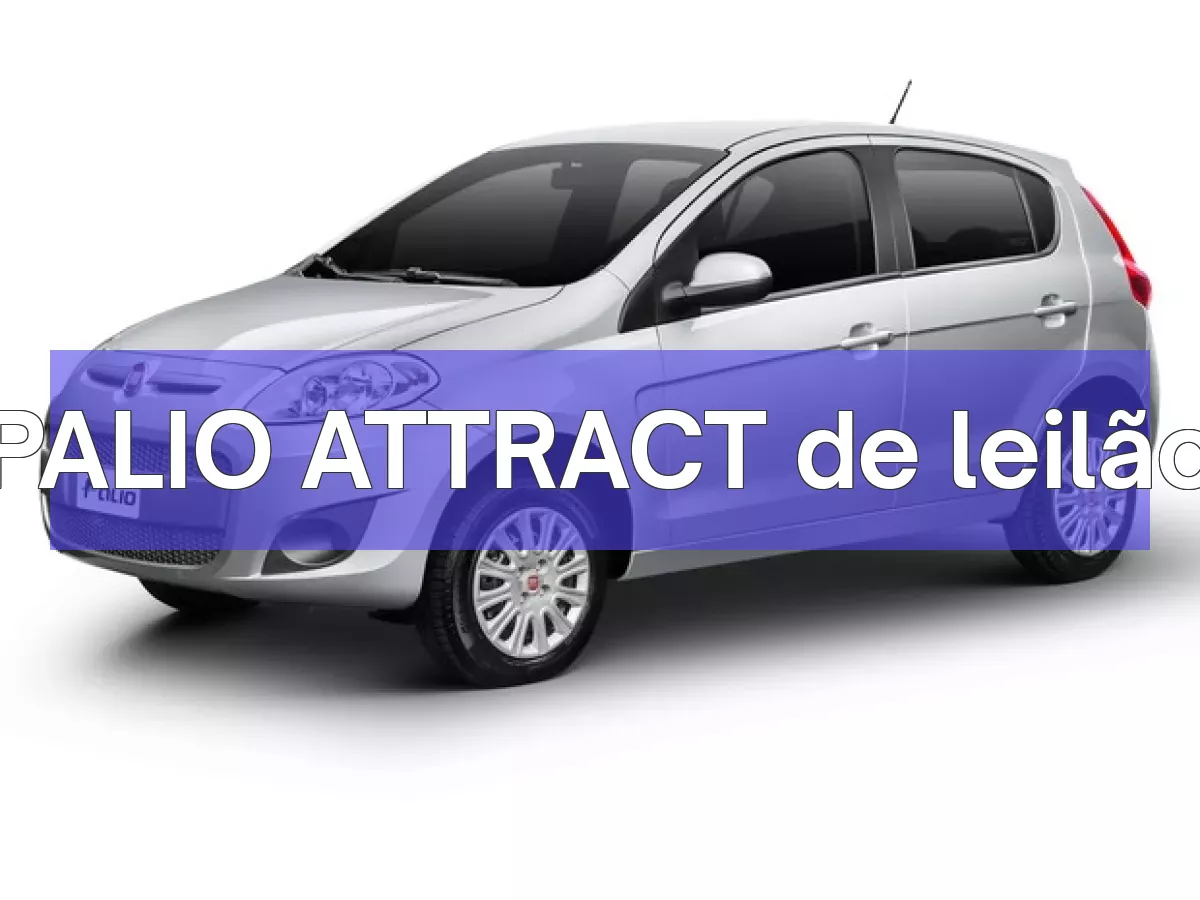 PALIO ATTRACT em leilão