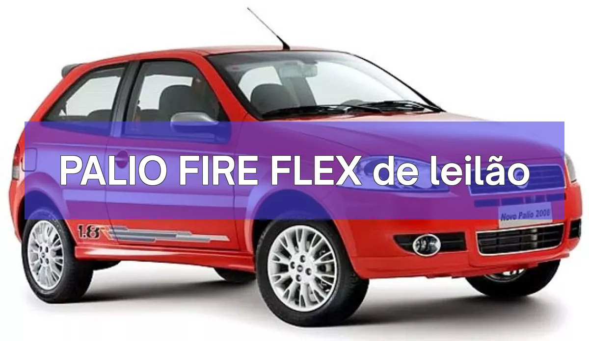 PALIO FIRE FLEX em leilão