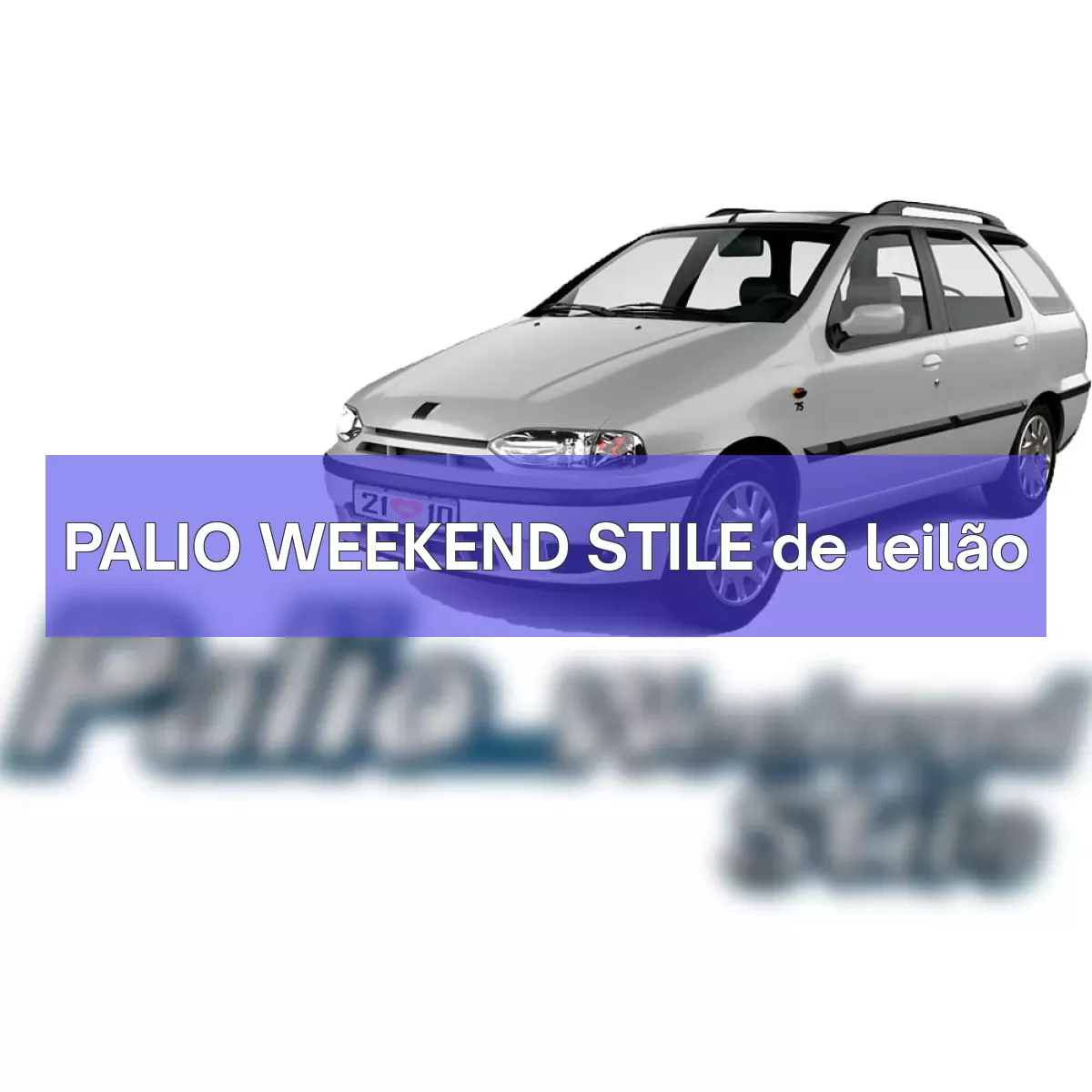 PALIO WEEKEND STILE em leilão