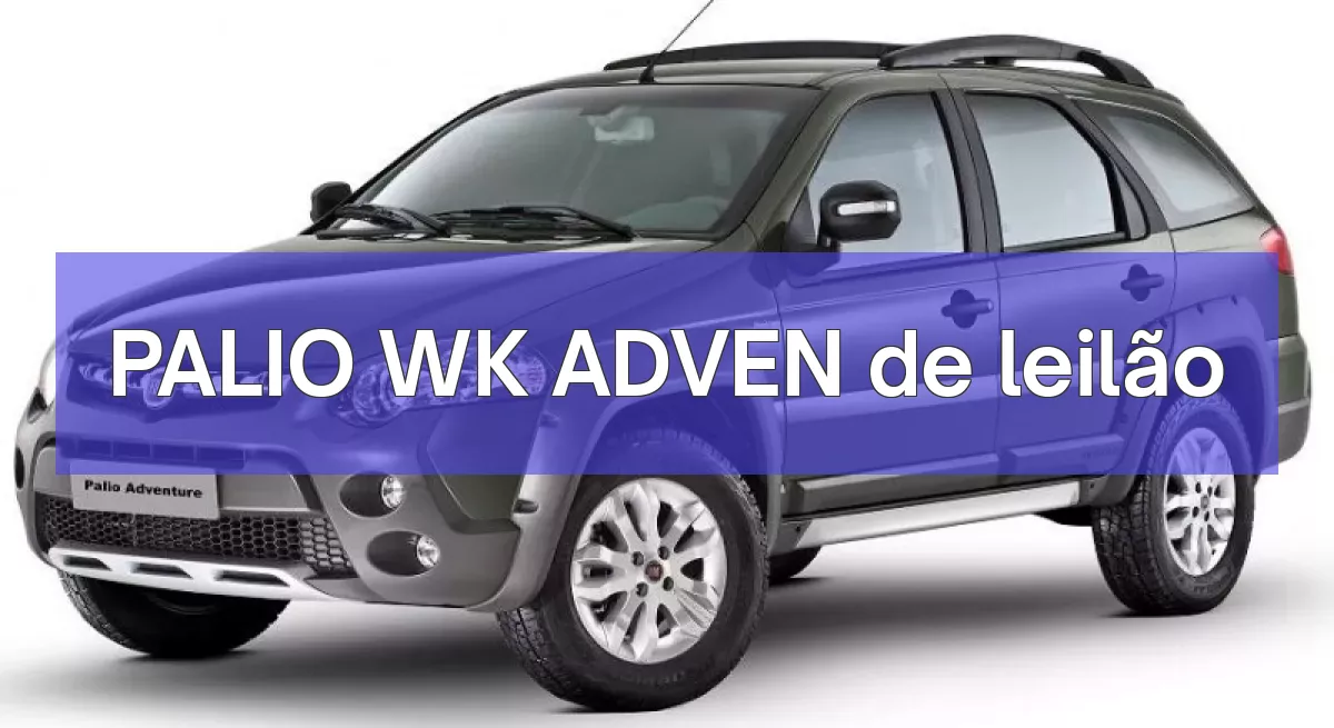 PALIO WK ADVEN em leilão