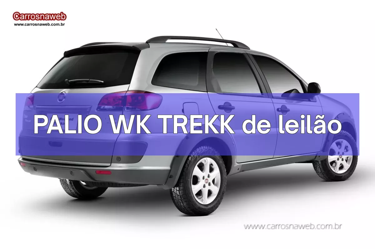 PALIO WK TREKK em leilão