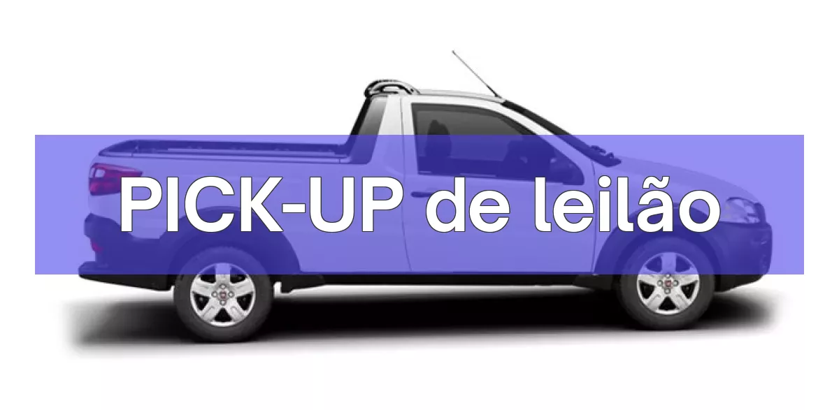 PICK-UP em leilão