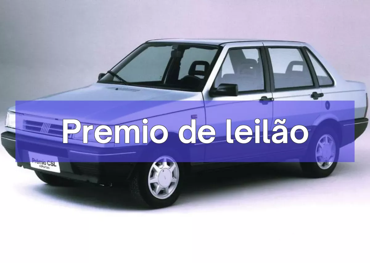 Premio em leilão