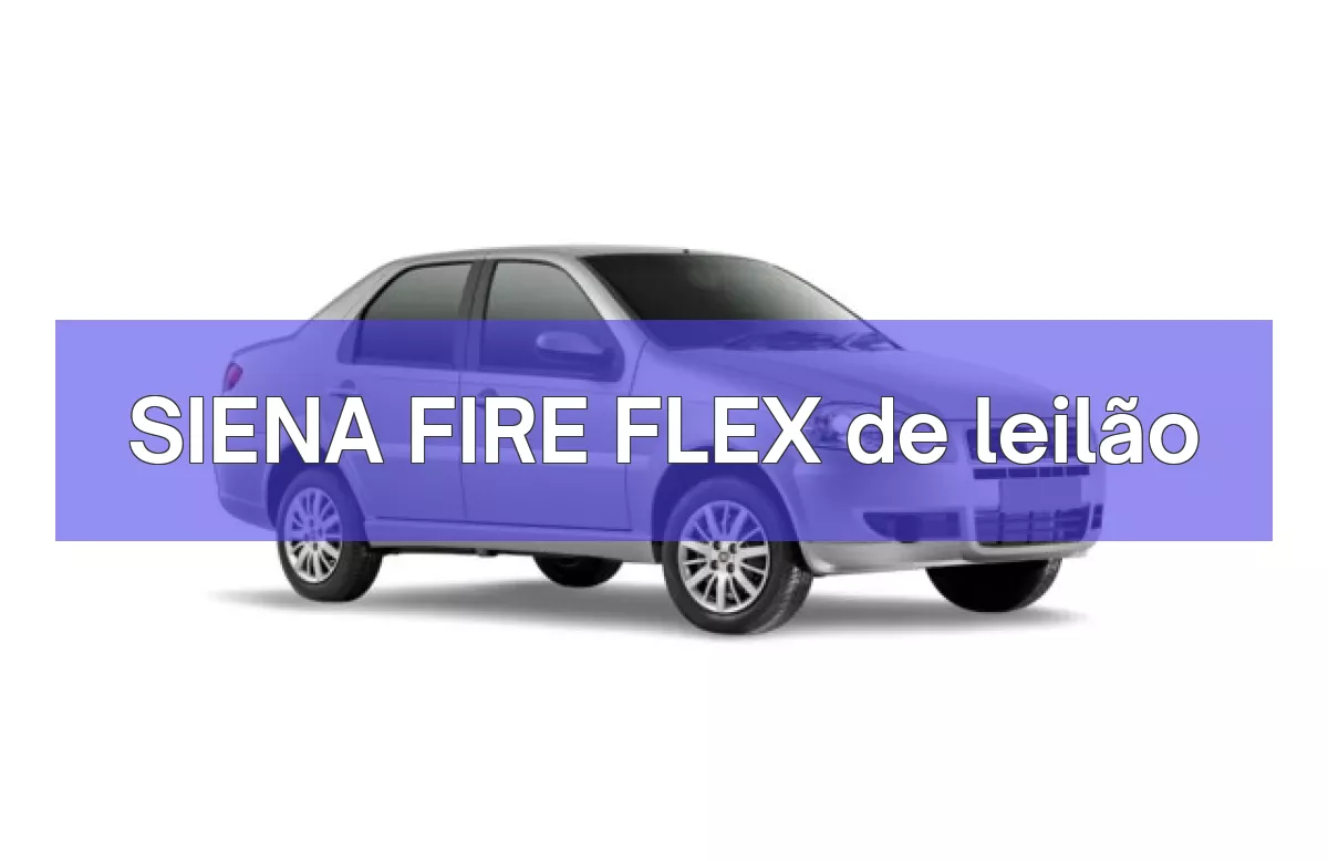 SIENA FIRE FLEX em leilão