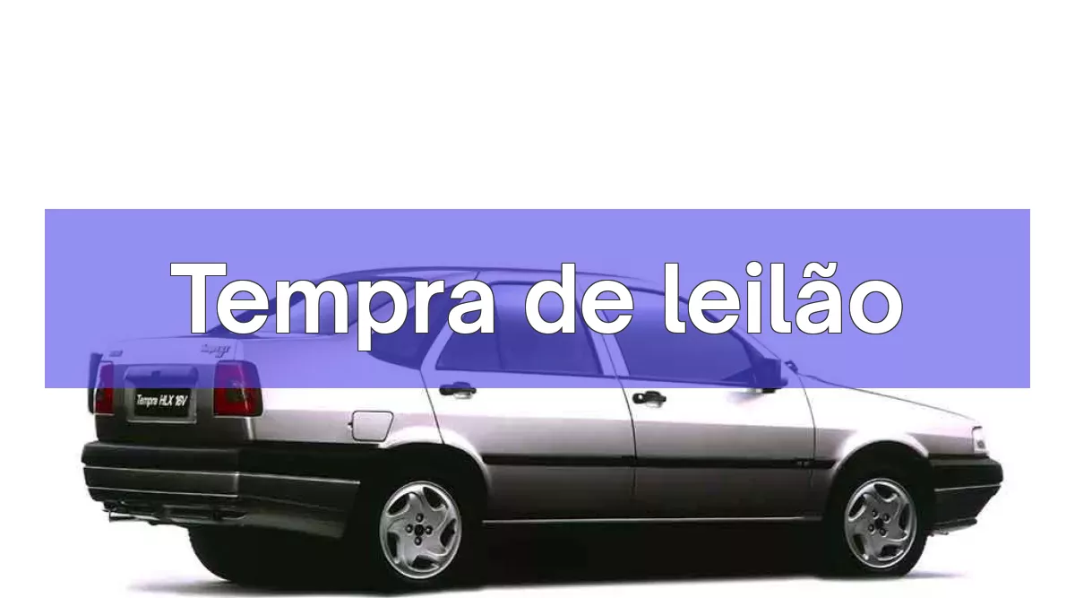 Tempra em leilão