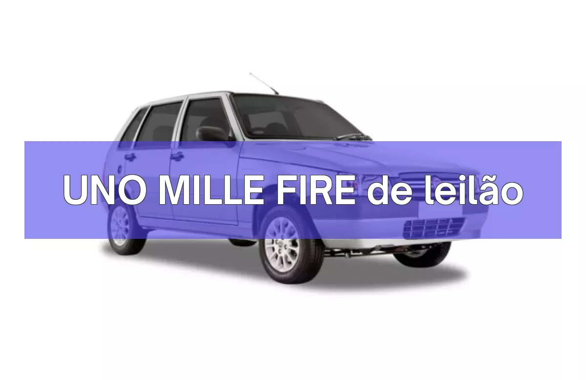 UNO MILLE FIRE em leilão