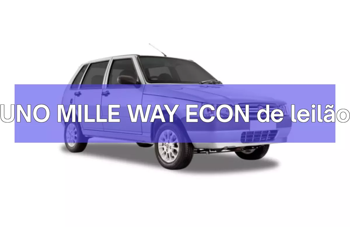 UNO MILLE WAY ECON em leilão
