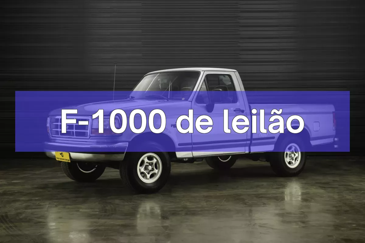 F-1000 em leilão