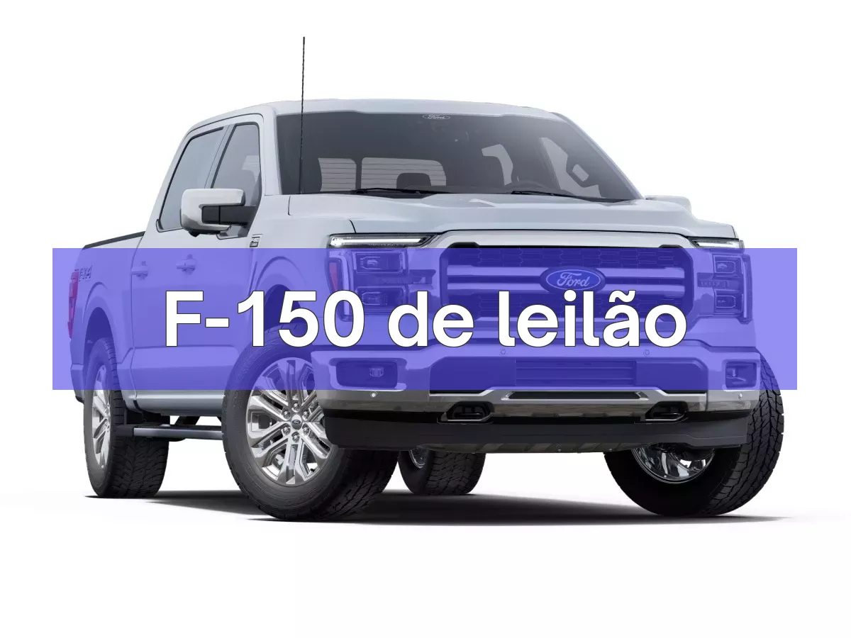 F-150 em leilão