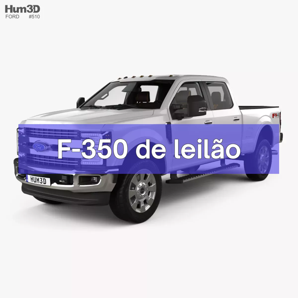 F-350 em leilão