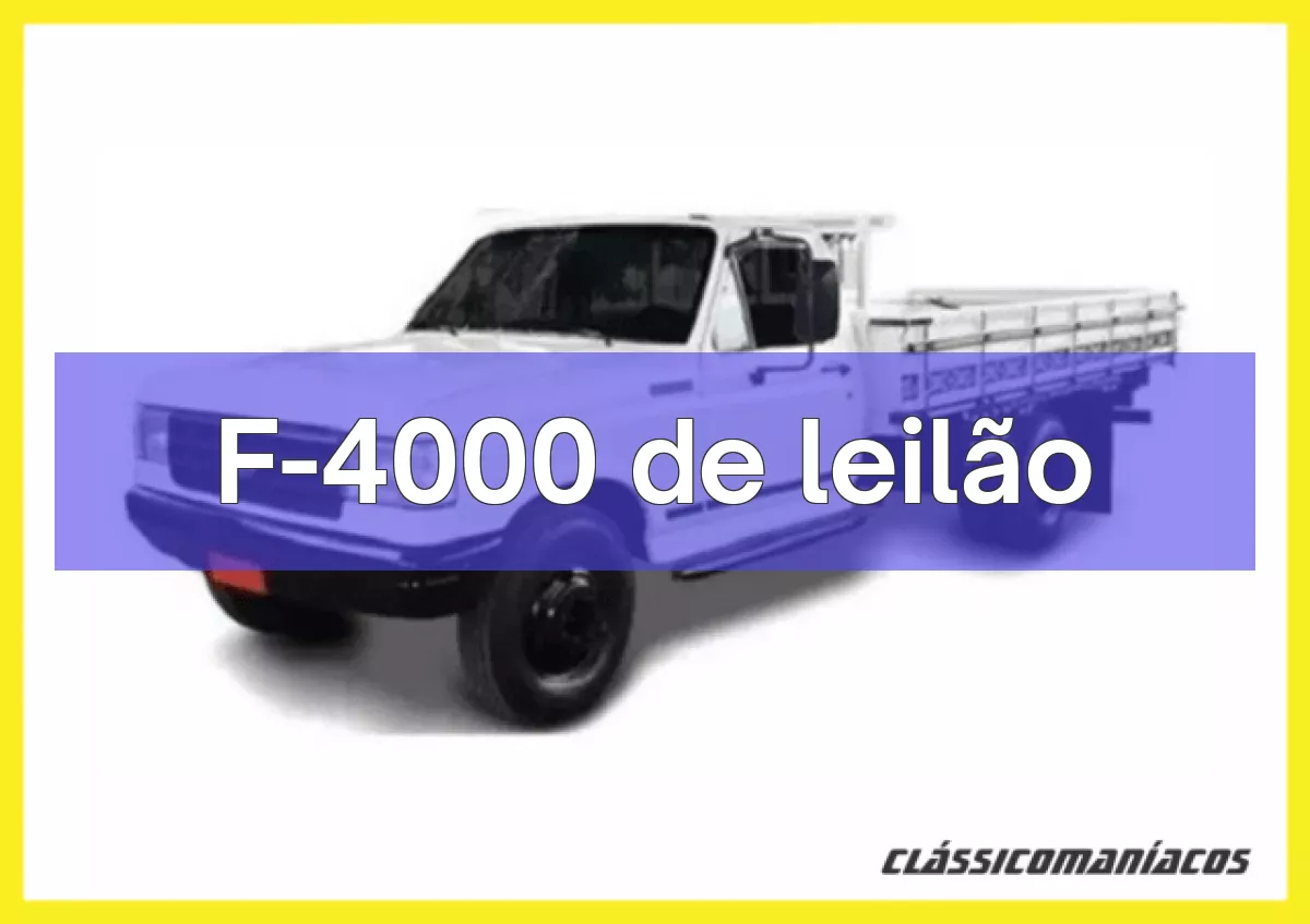 F-4000 em leilão