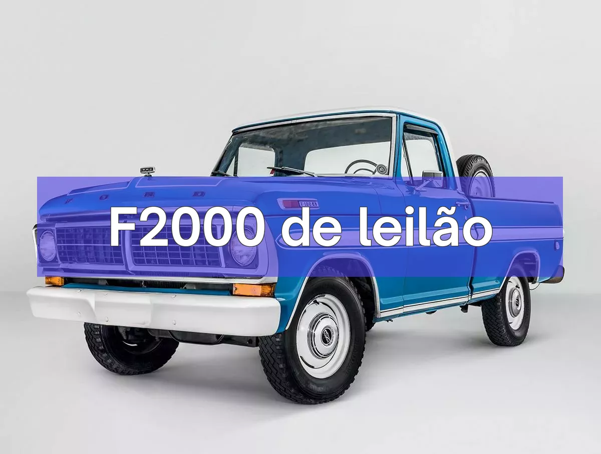 F2000 em leilão