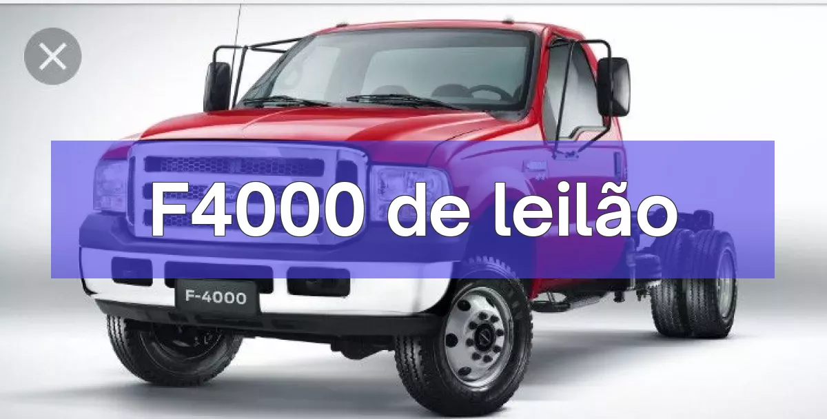F4000 em leilão
