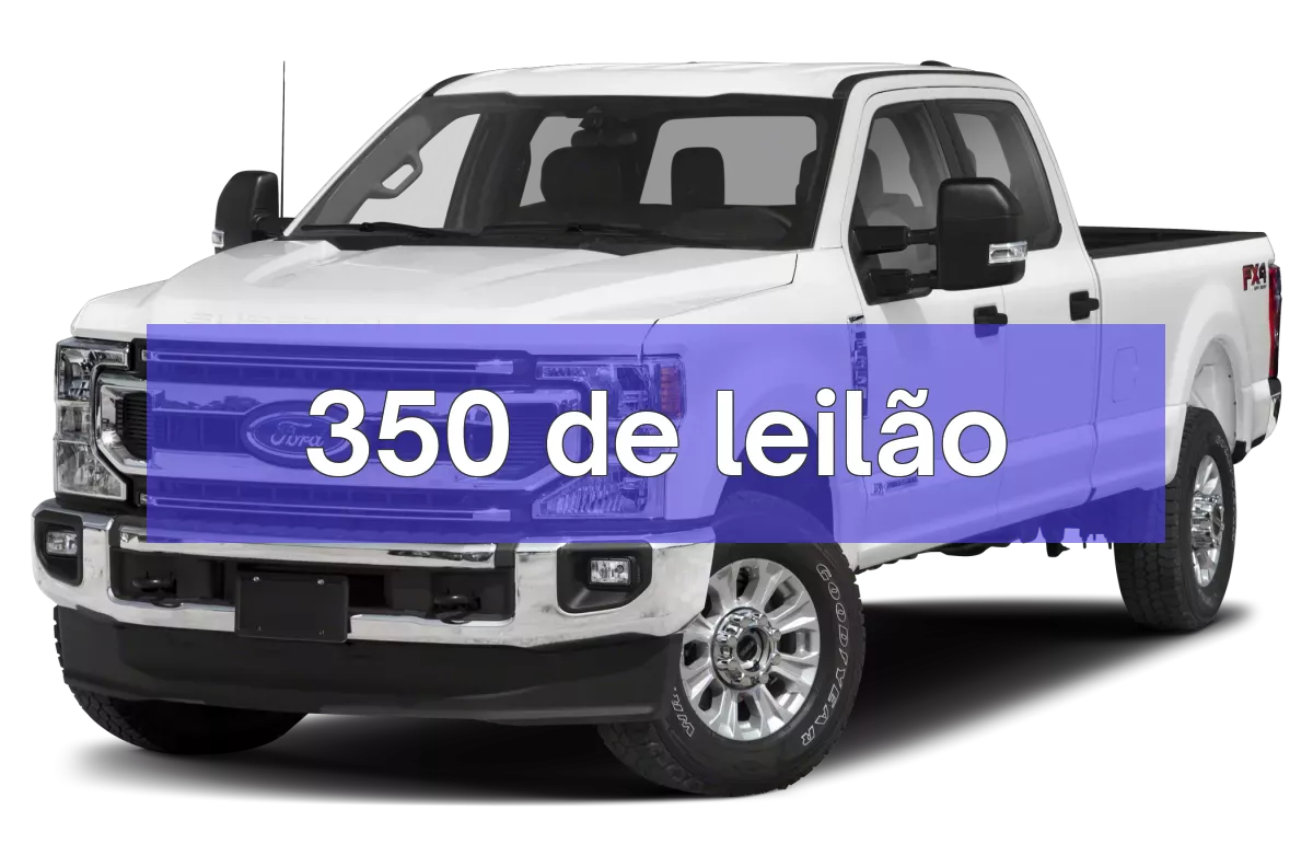 350 em leilão