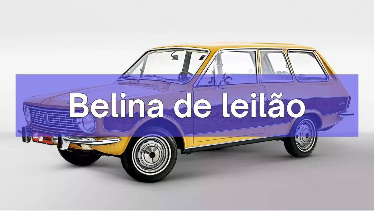 Belina em leilão