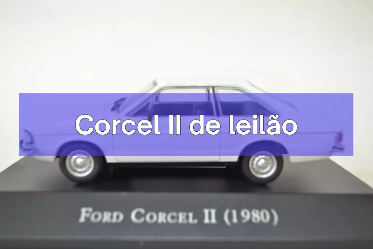 Corcel II em leilão