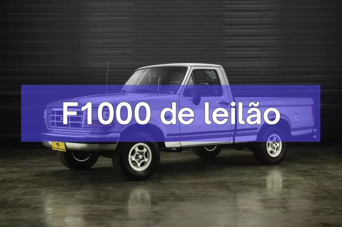 F1000 em leilão