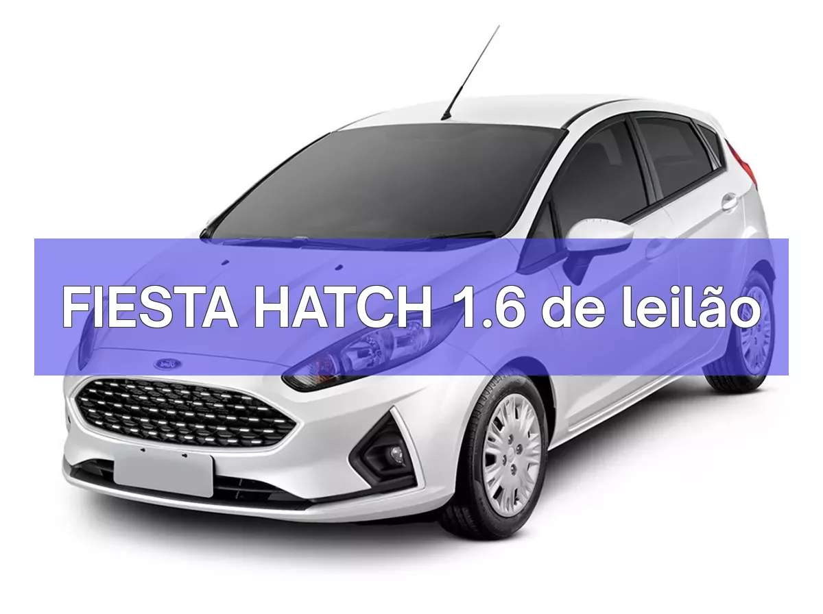 FIESTA HATCH 1.6 em leilão