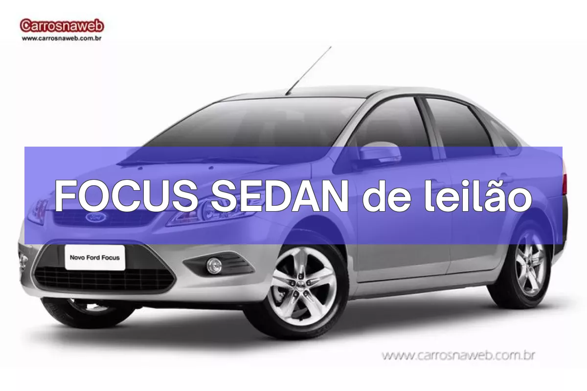 FOCUS SEDAN em leilão