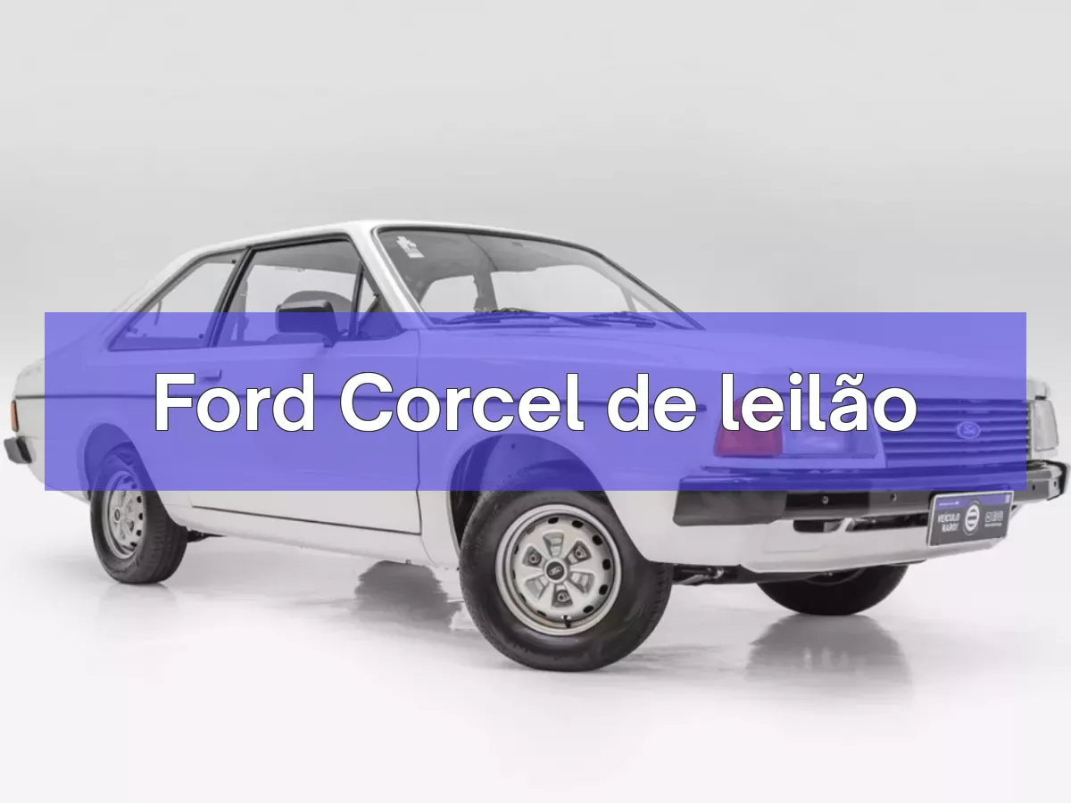 Ford Corcel em leilão