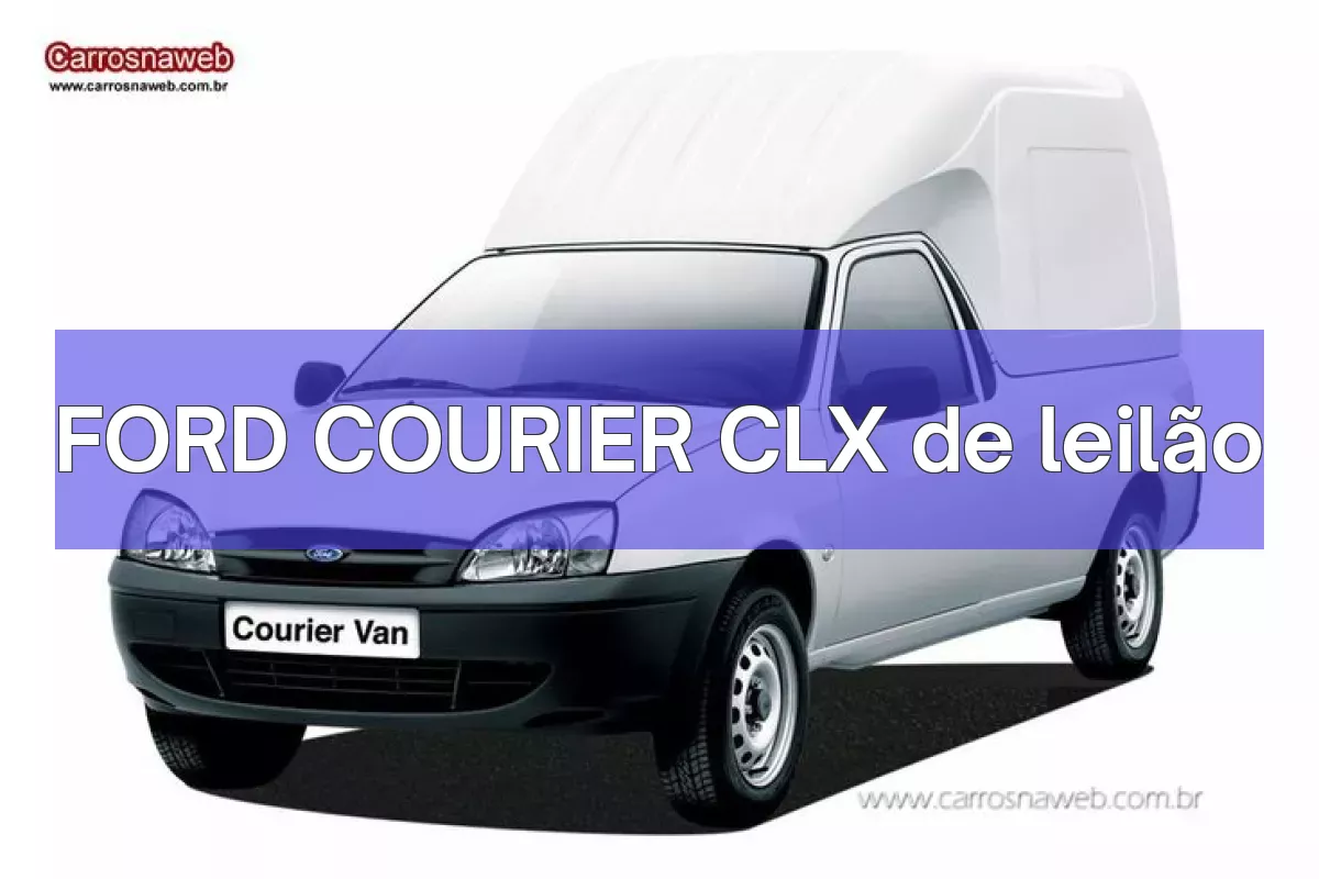FORD COURIER CLX em leilão